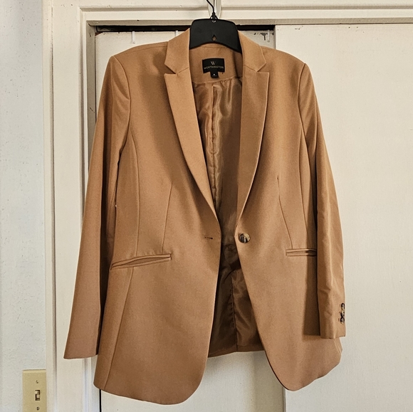 Worthington Jackets & Blazers - Women's Camel Colored Blazer
